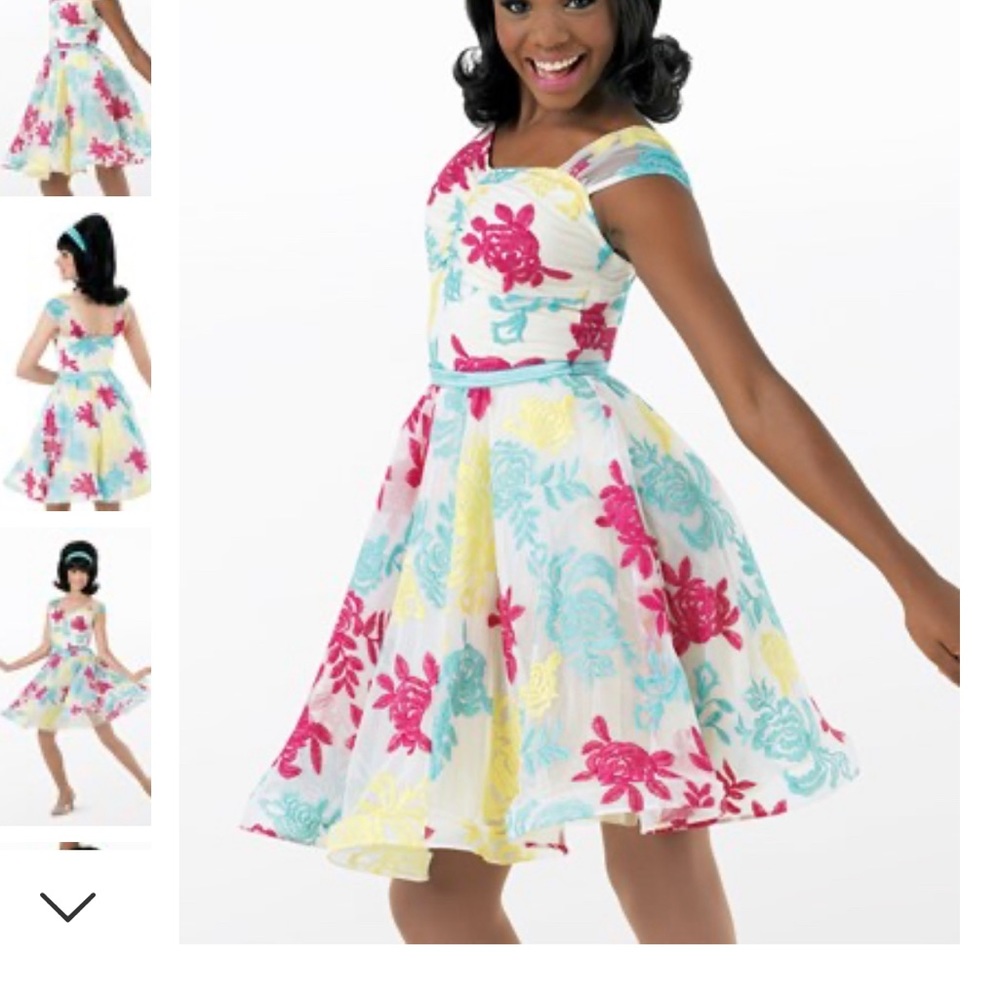 Floral Dance Costume